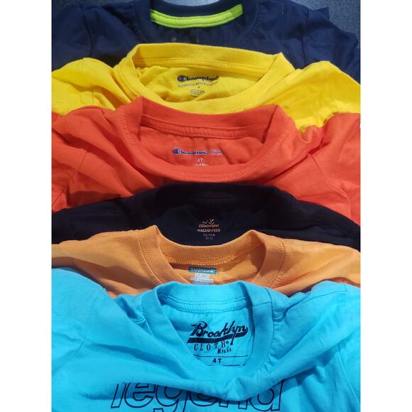 Lee / Champion / Brooklyn & Mix Brands Short Sleeved & Tank Top Shirts | Size 4T - Picture 5 of 5